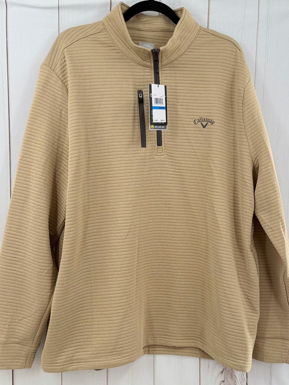 Callaway Opti-Dri Quarter Zip Golf Pullover Size Men’s XL